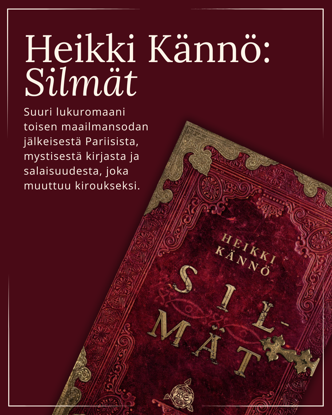 Heikki Kännö: Silmät kirja
