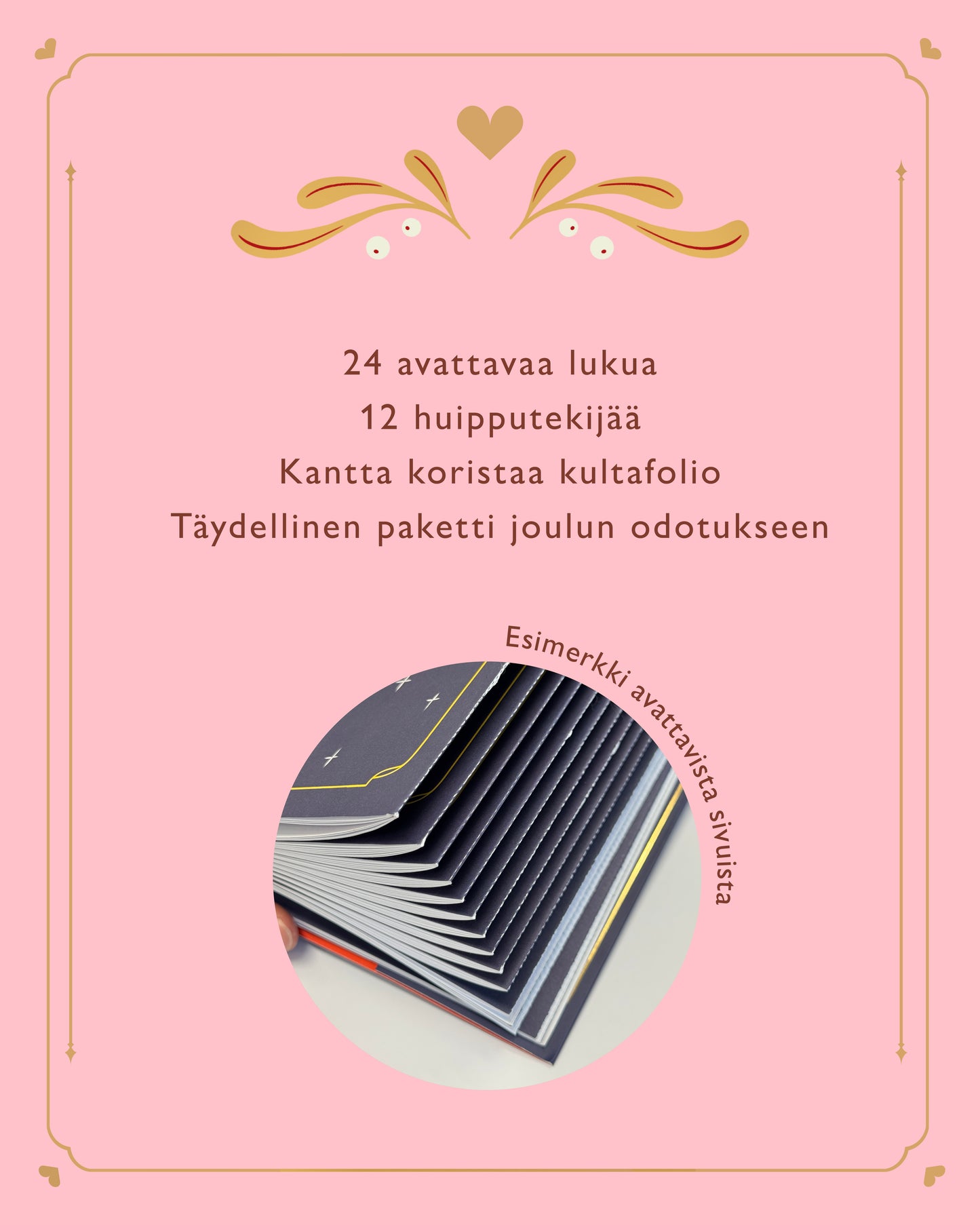Jouluksi hauluan sinut -kirja
