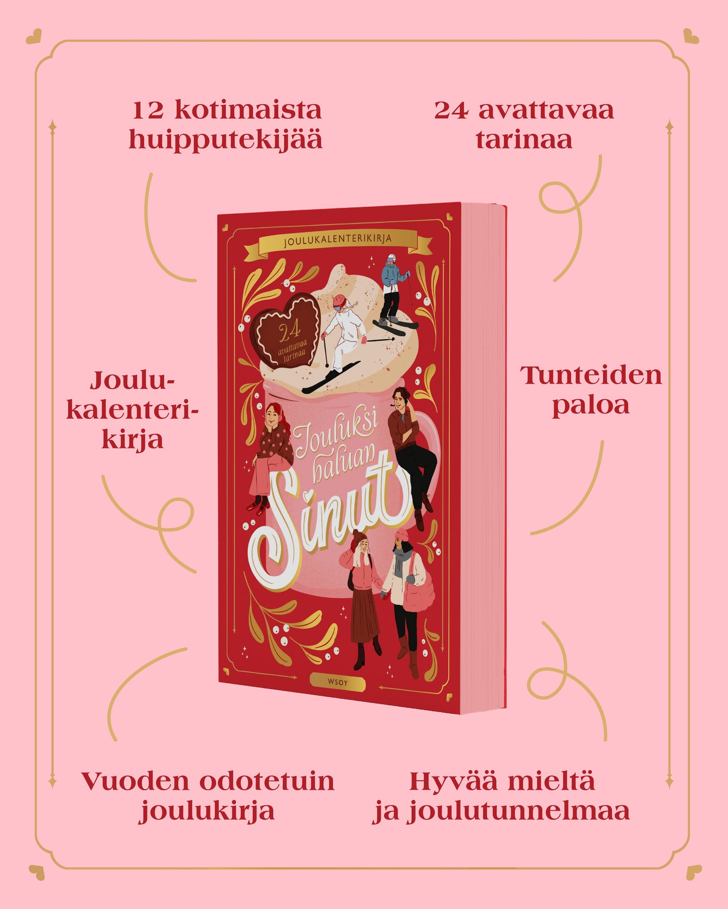 Jouluksi hauluan sinut -kirja
