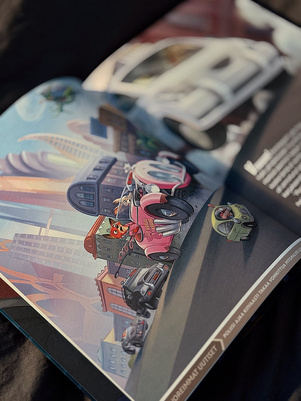 Zooropolis-kirjan sisäaukeama