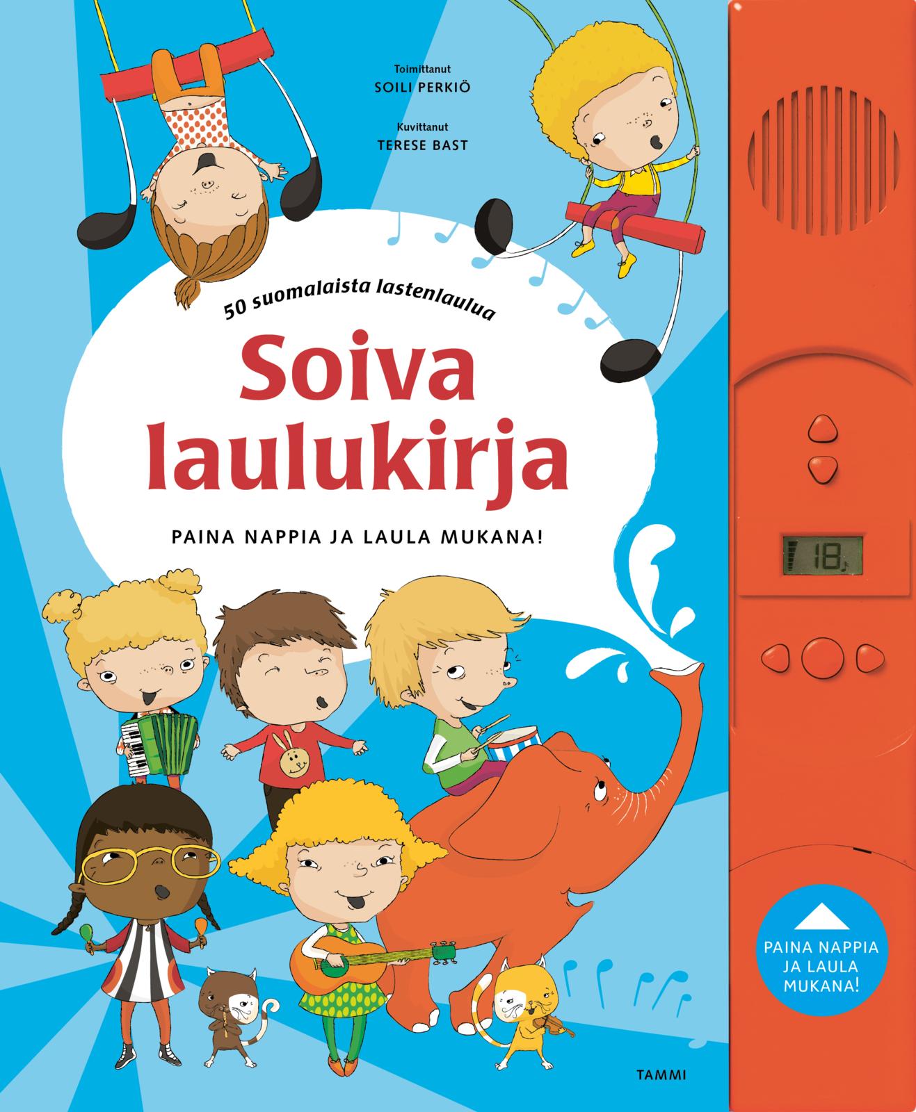 Lasten laulukirjat ja soivat kirjat