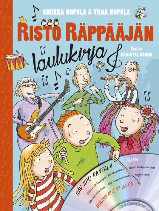Risto Räppääjän laulukirja + CD