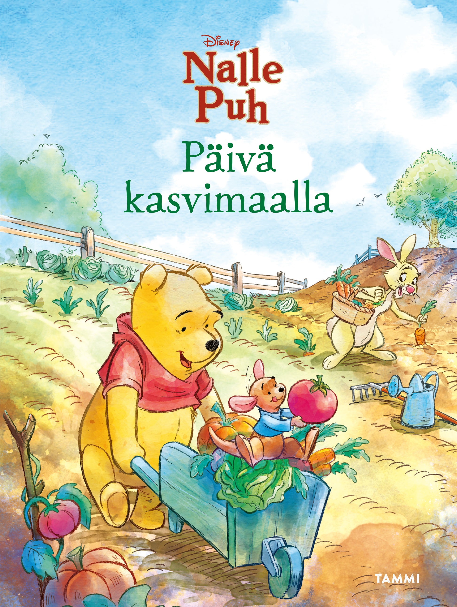 Disney. Nalle Puh. Päivä kasvimaalla